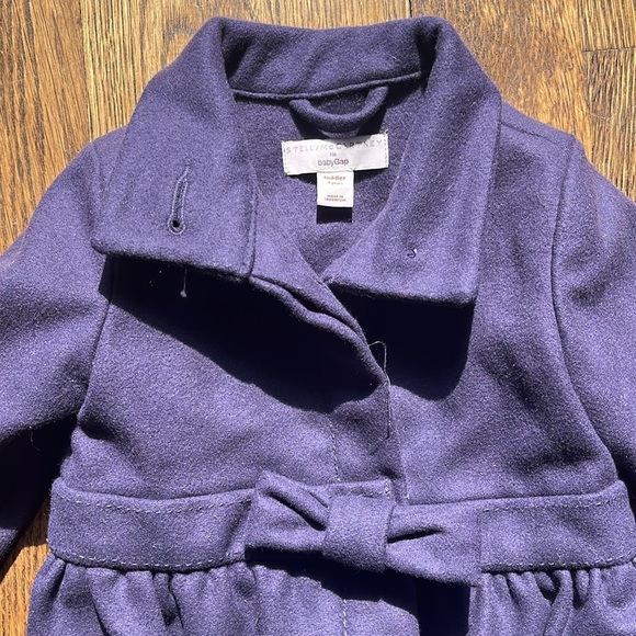 Stella Mcartney/baby Gap 3yrs Kids purple Coat - Picture 2 of 2